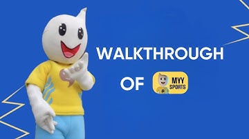 WALKTHROUGH OF THE MYYSPORTS APP - English Tutorial Video | Go Gully To Global