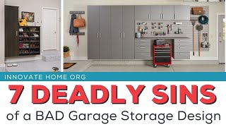 Custom Garage Cabinet Designs Columbus – 7 Deadly Sins of a Bad Storage Design| Innovate Home Org