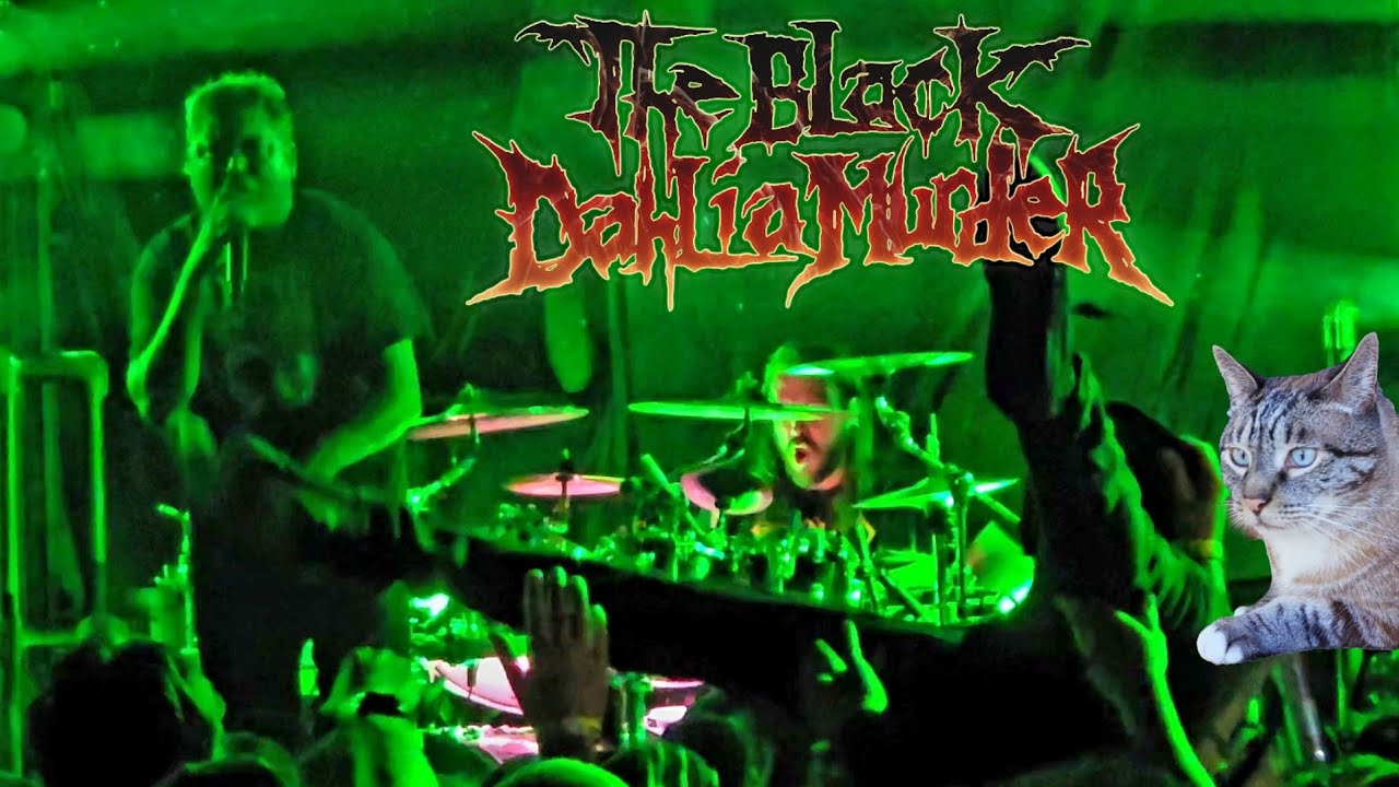 The Black Dahlia Murder 2025 HD live show full set at SOMA Mainstage San Diego California