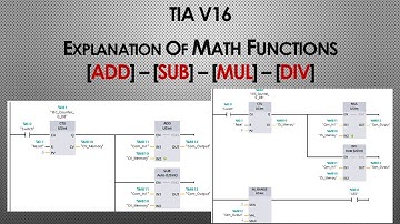 Lec-16 | SIEMENS | TIA Portal | Math Functions | Add | SUB | MUL | DIV | (Bangla Tutorial)