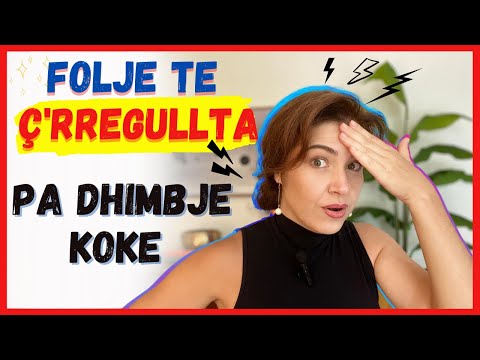 Video: A është ecrire një folje e parregullt?