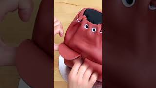 Making a Hyperrealistic Backpack Cake #shorts  #cake