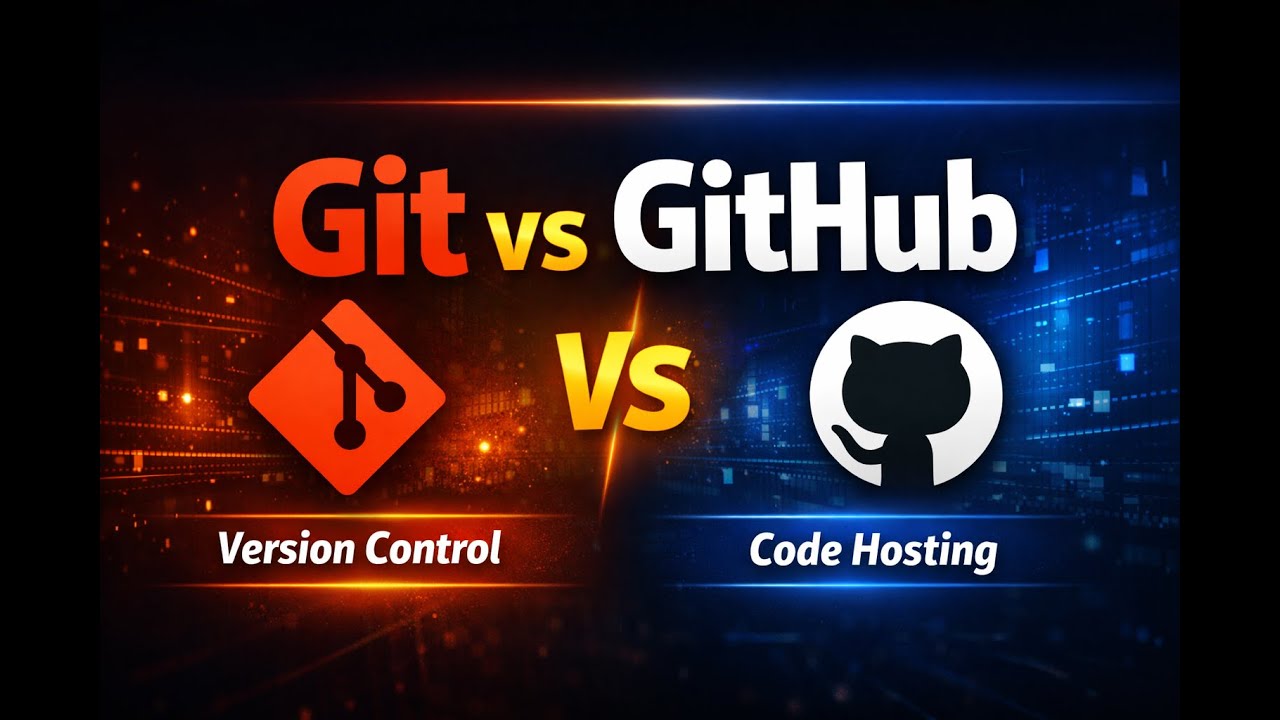 Git vs GitHub Explained in Hindi | Difference Between Git and GitHub ...