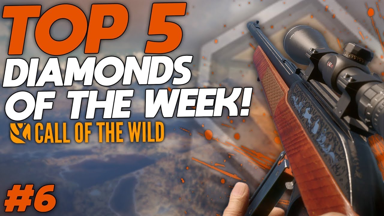 Top 5 Diamonds OFTW (Week 6) | Call Of The Wild - YouTube