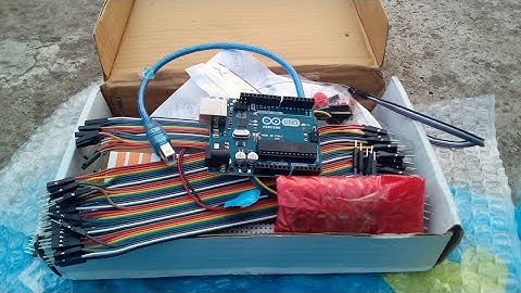 Unboxing of Arduino UNO R3 board begineer kit | Electrobot Primary DIY Starter Kit