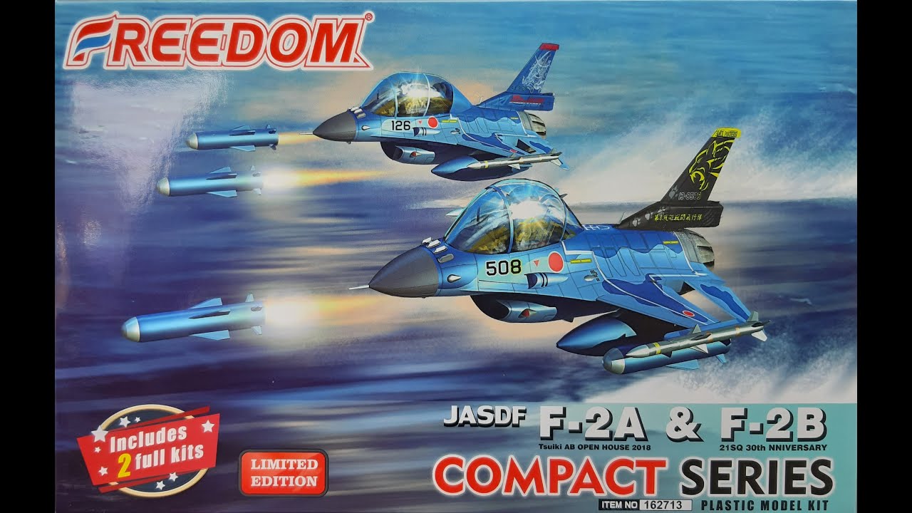 Freedom Models Compact series F-2A/F-2B unboxing - YouTube