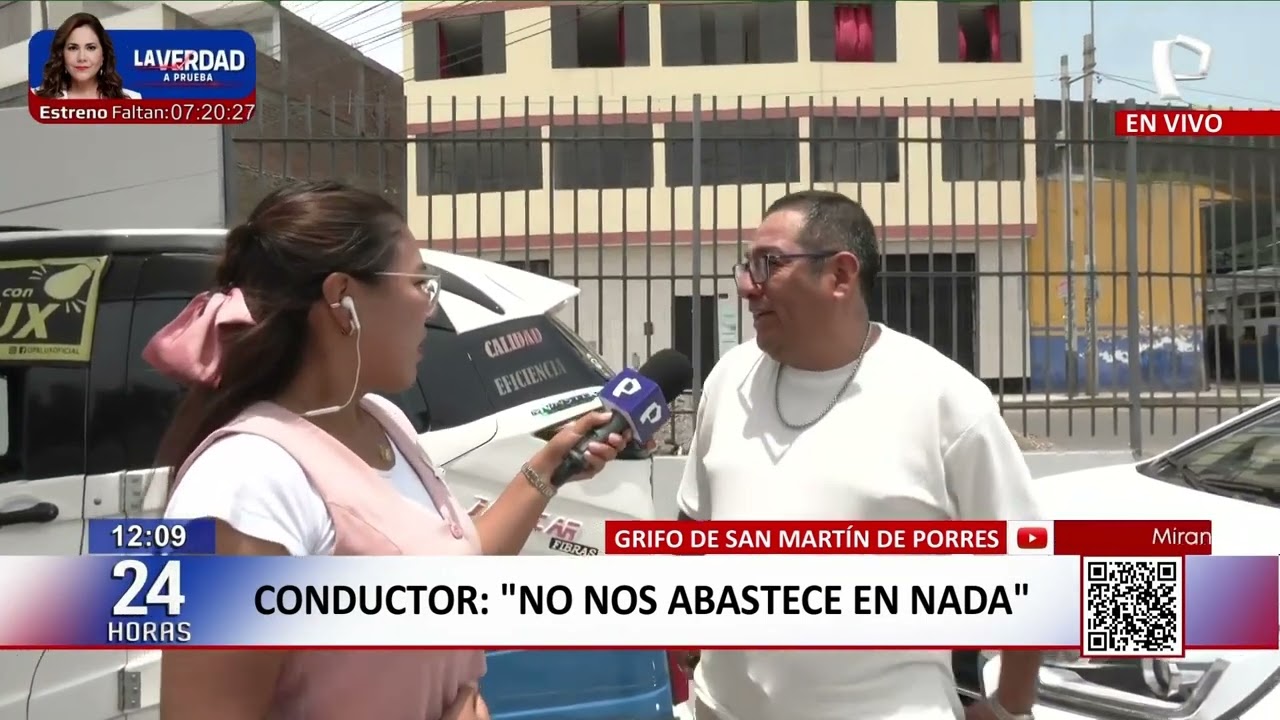 24Horas | SMP: conductores se abastecen de GLP, pero pagan el doble