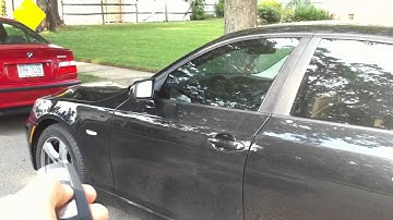 E60 LCI Auto folding mirrors