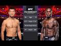 Shavkat Rakhmonov vs Israel Adesanya Full Fight - UFC 4 Fight Of The Night