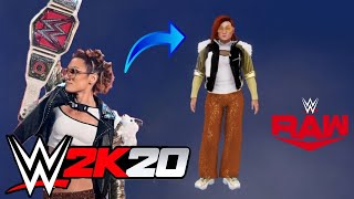 How To Create Becky Lynch Raw Attire! WWE 2K20 Creation