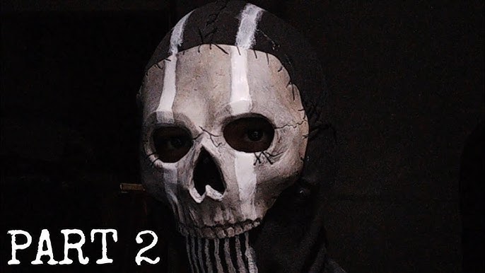 New 3D Call of Duty 6 Modern Warfare 2 Ghost Skull Full Face Ghost Mask