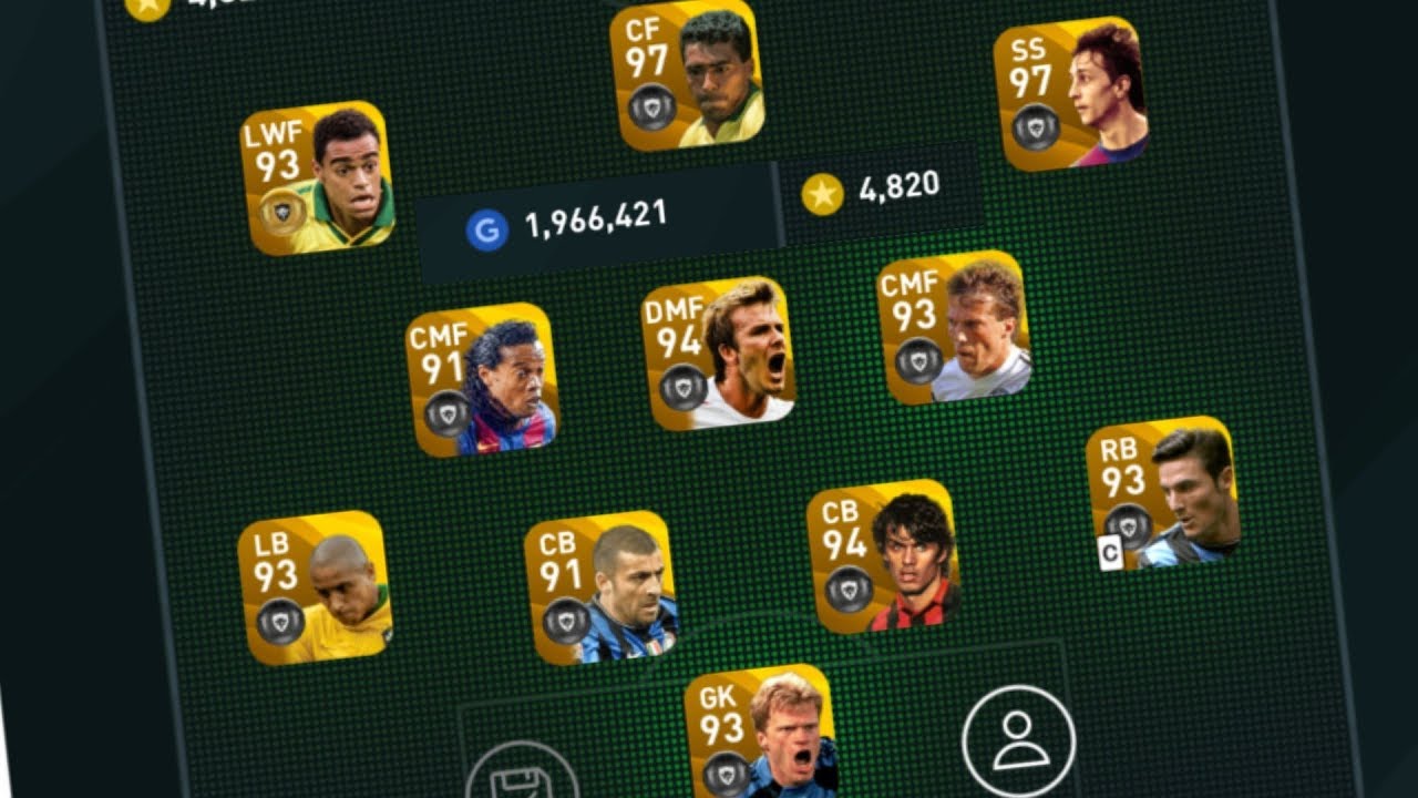 PES 2020 Mobile Live Legends Gameplay & Pack Opening