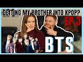 I TRIED GETTING MY BROTHER INTO BTS?!? | Lexie Marie