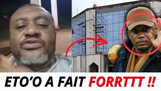 🛑Urgent: SAMUEL ETO'O CONSTRUIT 10 STADES ET TERMINE LE SIEGE DE LA FECAFOOT !!