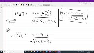 partial correlation / IGNOU / MAPC 006 / zooom recording
