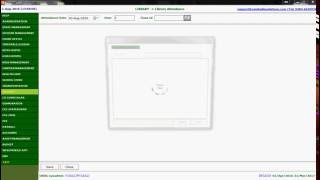 How to maintain Library Attendance in VinHaze school management system (English) screenshot 3