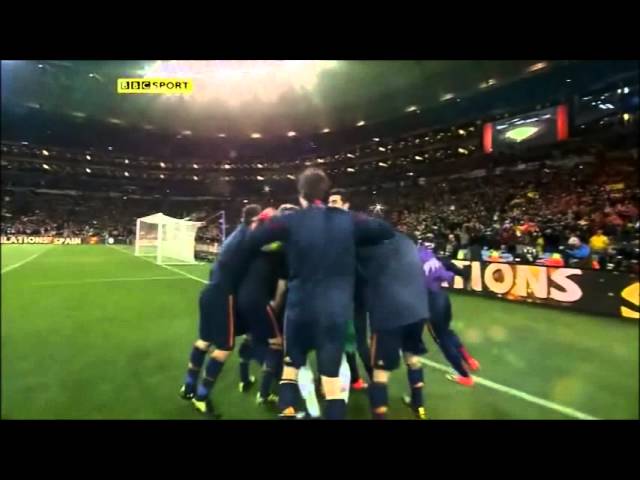 W杯2010・決勝：オランダvsスペイン戦 イニエスタ決勝ゴール - YouTube