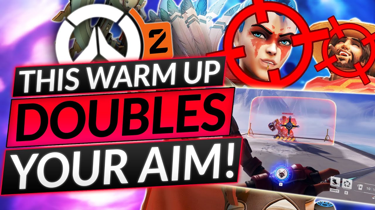 THE BEST CASUAL AIM TRAINER MODE! OVERWATCH 2 CONSOLE PREP! 