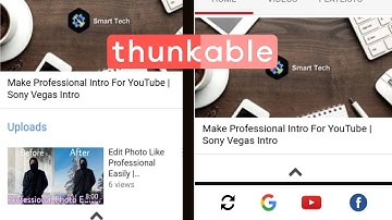 Make Hideable Down Manu | Thunkable | 99Features