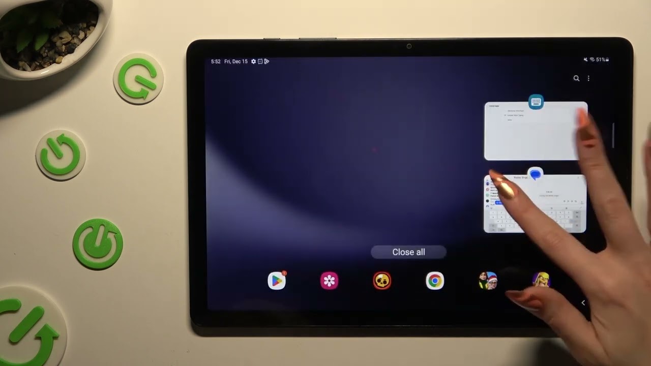 How to Set Up & Use the Google Voice Input Feature on SAMSUNG Galaxy Tab A9+