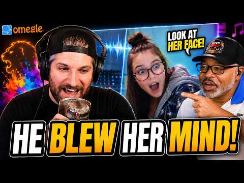 Harry Mack Had a MUSIC DIRECTOR Losing Her Mind 😂 | Omegle Bars 24
