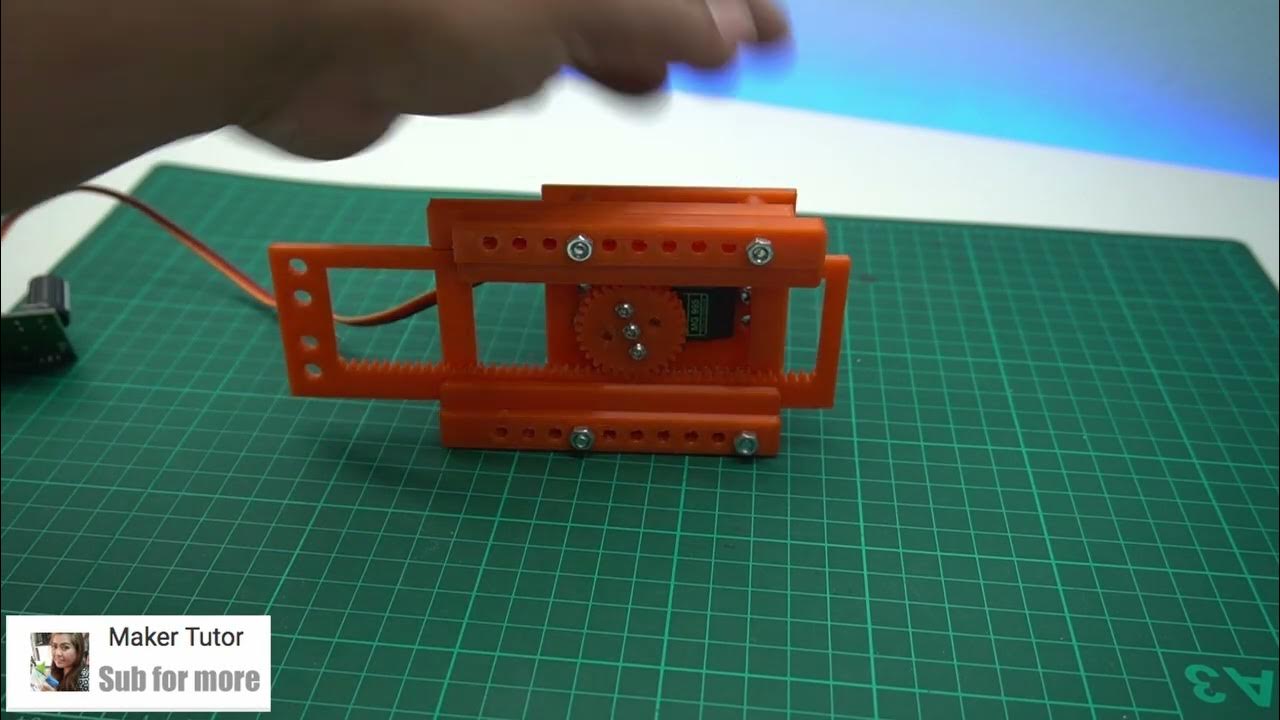 DIY Linear Slide Servo 3D Printed YouTube