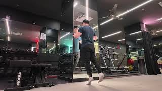 Two Up One Down Calf Raise