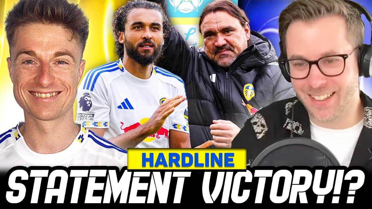 «Лидс Юнайтед» одержал первую победу на выезде! Реакция на победу «Вулверхэмптона» 1:3 | The Hard...