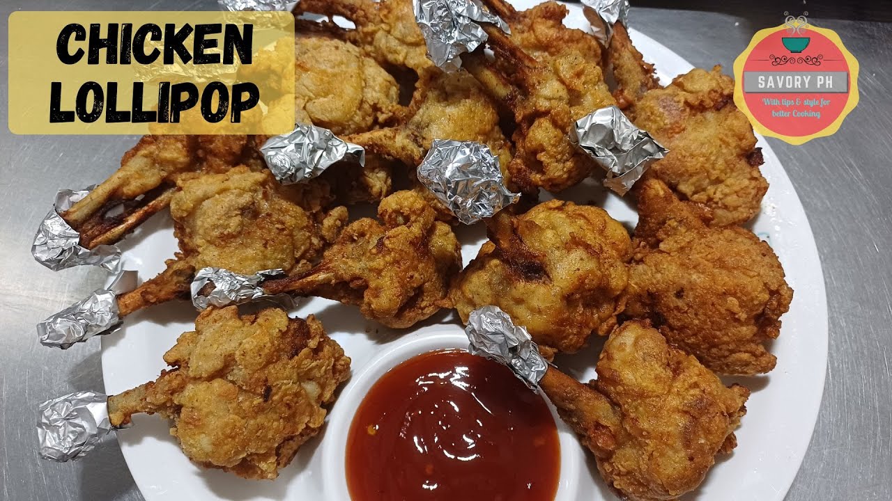 Savory Chicken Lollipop Recipe