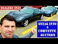 Dealer Only Corvette Auction * All Access with Prices *