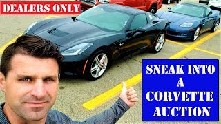 Dealer Only Corvette Auction * All Access with Prices *