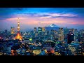 [4K] Time Lapse of Tokyo at Night, Japan Beautiful City | K Studio - Relaxation Film