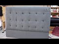 HOW TO UPHOLSTER A TUFTED HEADBOARD - ALO Upholstery