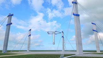 "Spaceship soft landing station"