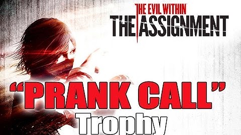 The Evil Within DLC The Assignment // PRANK CALL Trophy