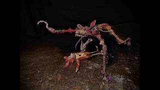 MAKING THE CORRUPTED FOXY STOP MOTION FROM MY NIGHTMARES!