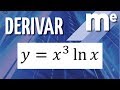Derivada de x^3 lnx