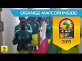 In the tunnel before Ghana vs E. Guinea - Orange Africa Cup of Nations, EQUATORIAL GUINEA 2015