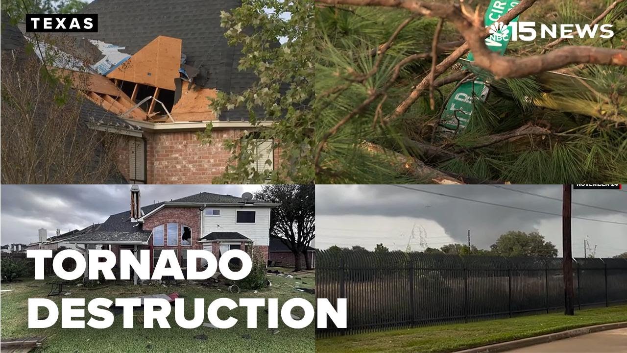 Tornado tore through the Houston area damaging more than 100 homes ...