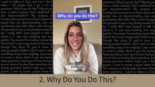 2. Why Do You Do This?