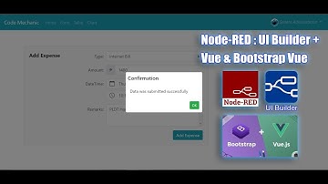 Node-RED UIBuilder - Part 4 - New Data Form (Axios)