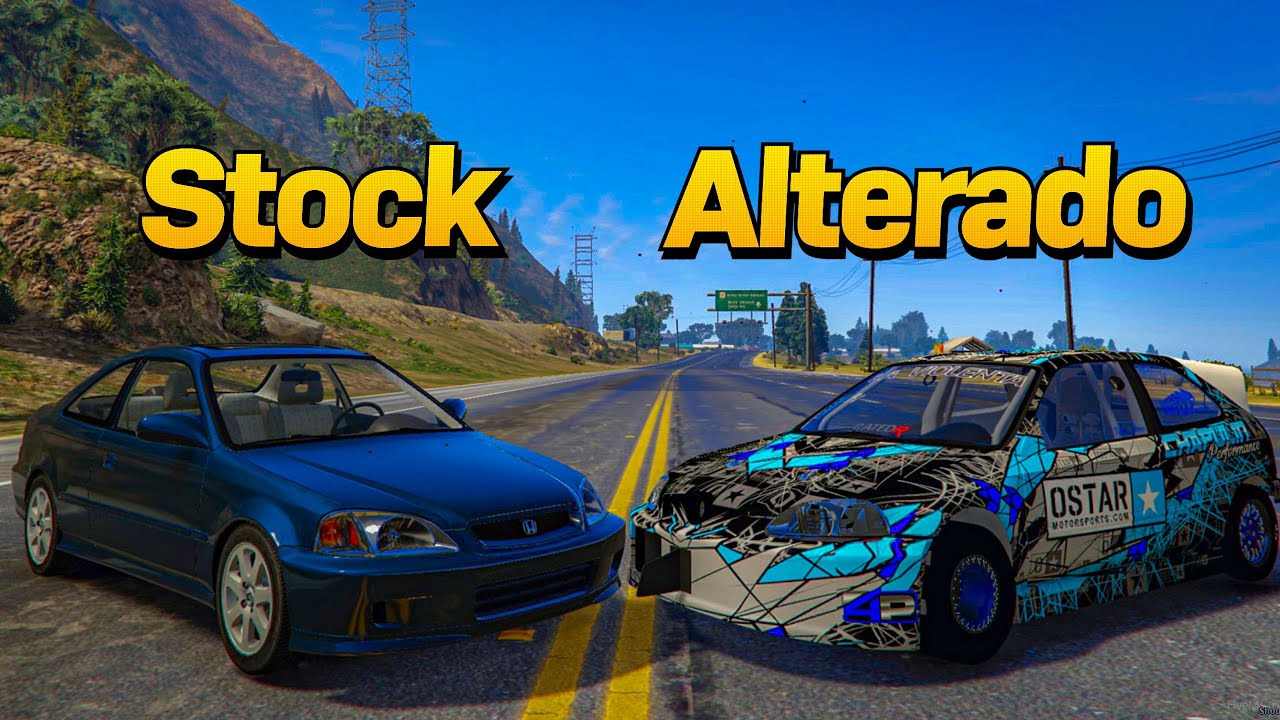 Enfrentamos Al Dueño De Un Civic Stock Por Querer Robarme Gta Rp