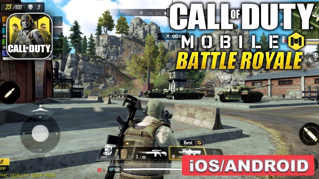 CALL OF DUTY MOBILE - BATTLE ROYALE MODE BETA GAMEPLAY (ANDROID/IOS) - 