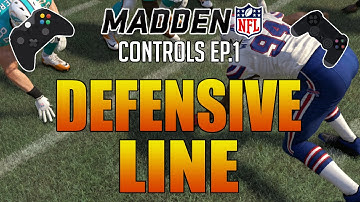 Madden 16 Tips - Learn The Controls and Buttons Ep. 1 - Defensive Line Adjustments