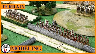 Making terrain for Wargames with 15 mm figures