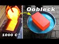 1000C° Copper Ingot VS Oobleck