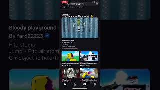 How to get Uber combat in Roblox Bloody playground tutorial