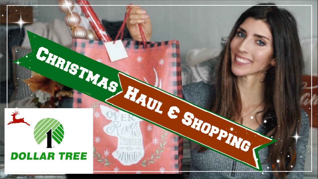 CHRISTMAS DOLLAR TREE HAUL, NEW FINDS & SHOP WITH ME ...