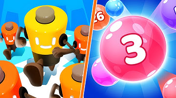 Marble Run 3D vs Battery Run - All Level Gameplay Android,iOS - NEW APK BIG UPDATE
