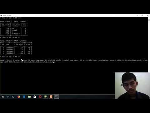 Penggabungan 3 tabel di Mysql menggunakan (Inner Join, Left Join, Right Join)